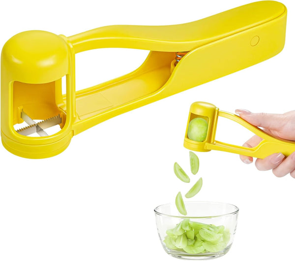 Blueberry Grape Slicer Cutter 304 Stainless Steel Portable ABS Fruit Cutter Kitchen Gadgets and Accessories
