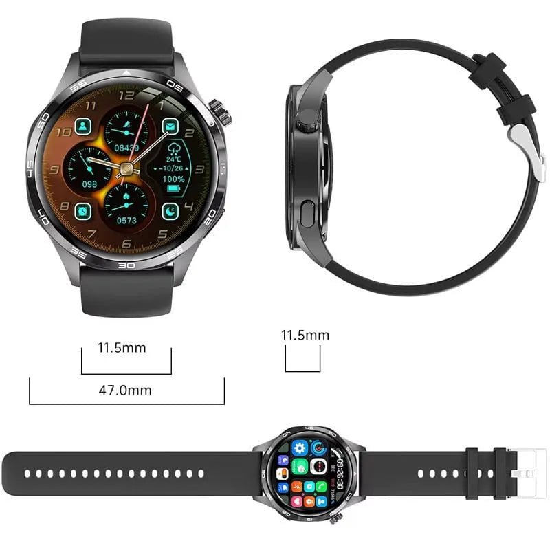 Dropship Screen Smart Watch 2026 Original IP67 AMOLED Display 4 Days Battery Touchscreen Fitness Tracker Wireless Charging