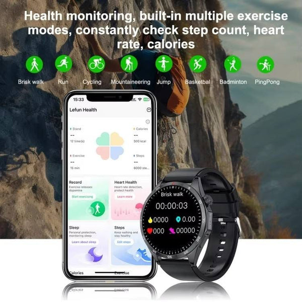 Dropship Screen Smart Watch 2026 Original IP67 AMOLED Display 4 Days Battery Touchscreen Fitness Tracker Wireless Charging