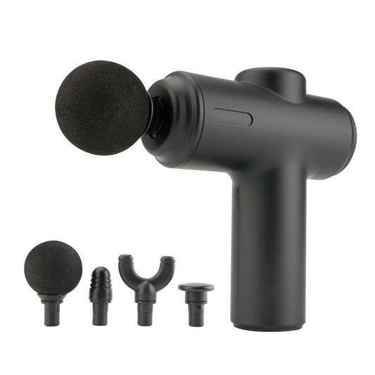 Factory Price Mini Muscle Massage Gun 1200mah 4 Massage Heads Brush Motor Portable Full Body Massage Machine for Relaxation Gun