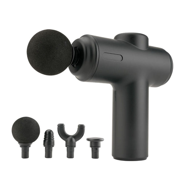Factory Price Mini Muscle Massage Gun 1200mah 4 Massage Heads Brush Motor Portable Full Body Massage Machine for Relaxation Gun