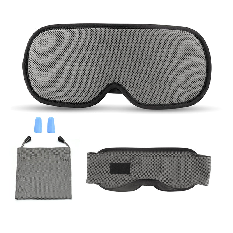 Custom Logo 3D Sleep Mask New Design Travel Eye Mask Soft Memory Foam 3D Contoured Cup Washable Breathable Eye Care
