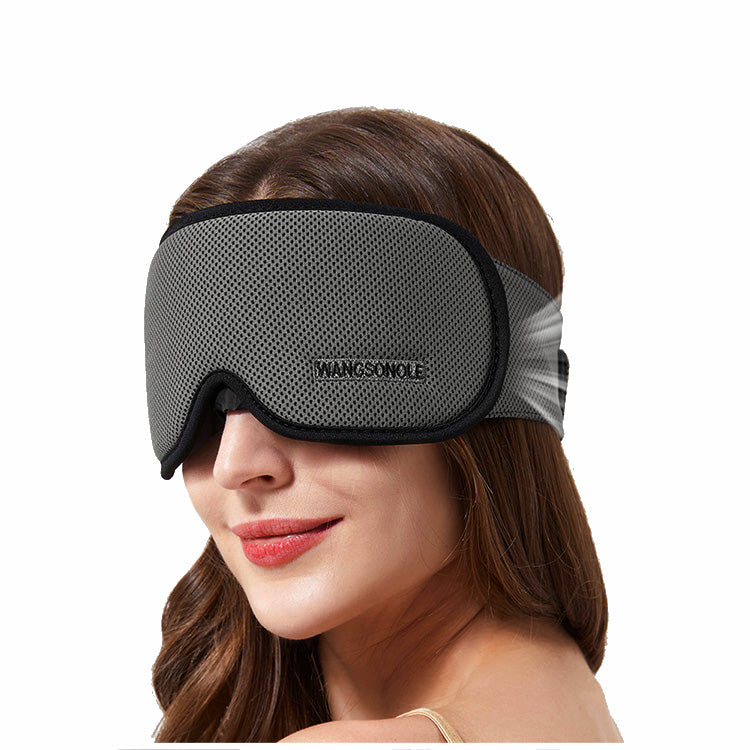 Custom Logo 3D Sleep Mask New Design Travel Eye Mask Soft Memory Foam 3D Contoured Cup Washable Breathable Eye Care