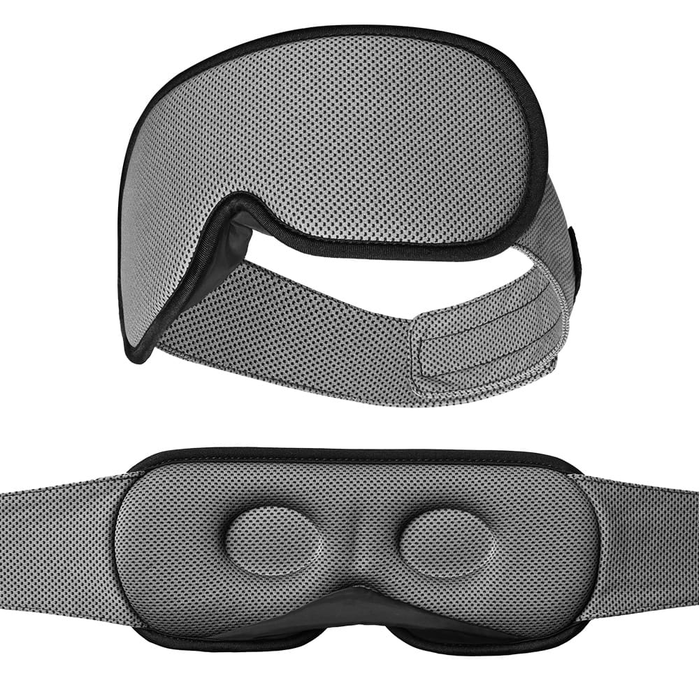 Custom Logo 3D Sleep Mask New Design Travel Eye Mask Soft Memory Foam 3D Contoured Cup Washable Breathable Eye Care