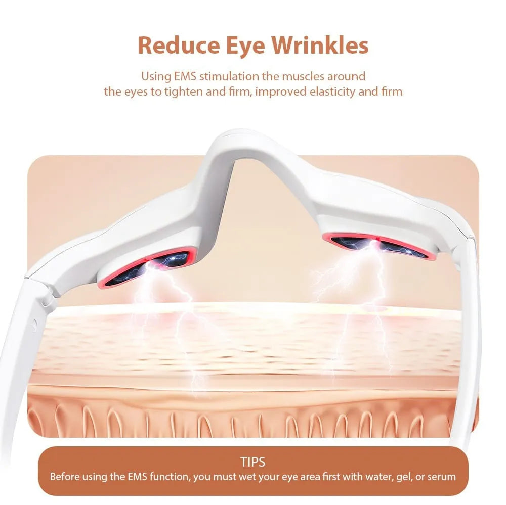 Hot Selling 4 Mode 3 Speed Eye Relief Massager Eye Fatigua Lifting Tightening Dark Circles Wrinkles Remove Eye Massager