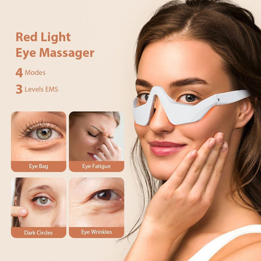 Hot Selling 4 Mode 3 Speed Eye Relief Massager Eye Fatigua Lifting Tightening Dark Circles Wrinkles Remove Eye Massager