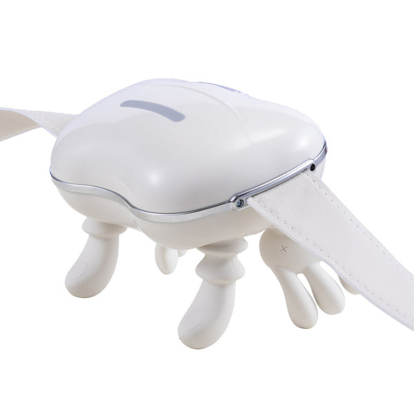 New Shiatsu Neck & Shoulder Massager with Pulse Deep Tissue Kneading Heat Timing Control