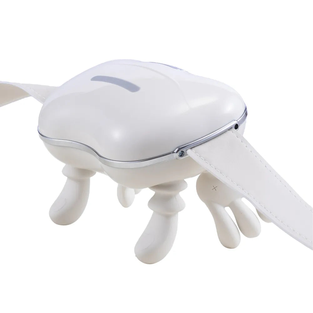 New Shiatsu Neck & Shoulder Massager with Pulse Deep Tissue Kneading Heat Timing Control