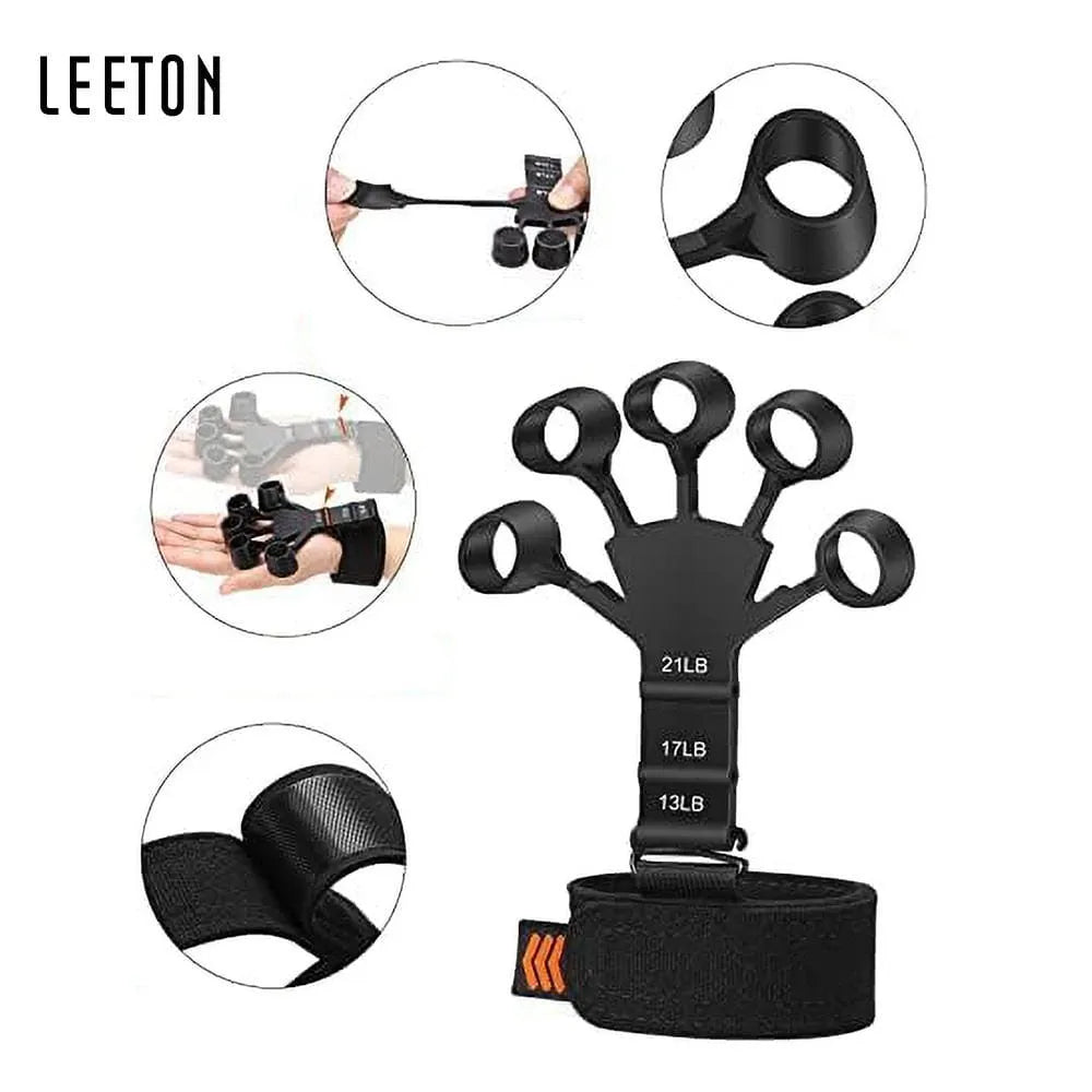 High Quality Non-Slip Gym Hand Grip with Arm Function Finger Massage Area for Fitness Use