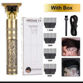 Rechargeable Hair Trimmer for men Brown silver