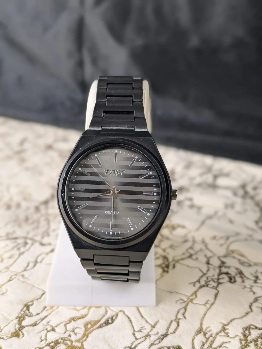Woman Rose Gold  crystal watch with bracelet strap