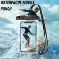 HD Transparent Waterproof Phone Case Cover with Secure Lock for Underwater Photography