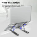 Portable Foldable Laptop Stand – Adjustable Ergonomic Desktop Notebook & Tablet Holder